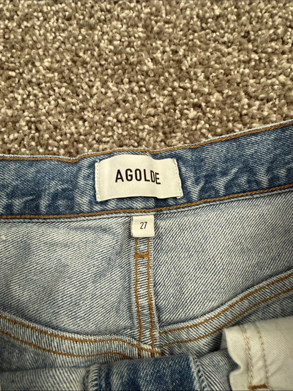 Agolde Leena Baby Flare Jeans - Picture 5 of 8